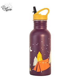 Roadtyping KIDS CAMPING FLASCHE, Lila