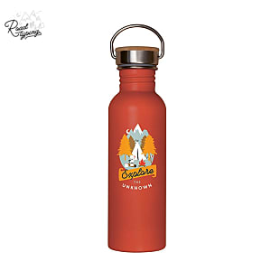 Roadtyping EXPLORE-THE-UNKNOWN STAINLESS STEEL BOTTLE, Rot