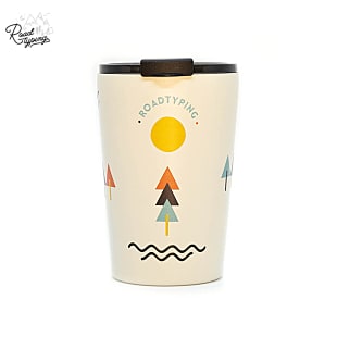 Roadtyping MONTAGNE BLANCHE COFFEE TUMBLER, Beige