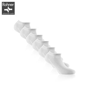 Rohner SNEAKER 3-PACK, White