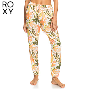Roxy W PT EASY PEASY PANTS, Bright White - Subtly Salty Multicolor