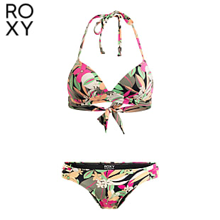 Roxy W PT BEACH CLASSICS MOLDED TRIANGLE SET, Anthracite Palm Song S