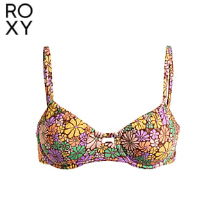 Roxy W ALL ABOUT SOL UNDERWIRE BRA, Root Beer All About Sol Mini