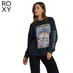 Roxy W EAST SIDE MIDWEIGHT LS, Anthracite