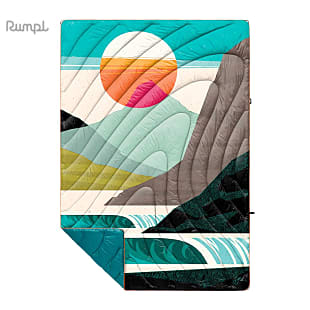 Rumpl ORIGINAL PUFFY BLANKET LC 1P, Shae Anthony - Bolded Blossoms