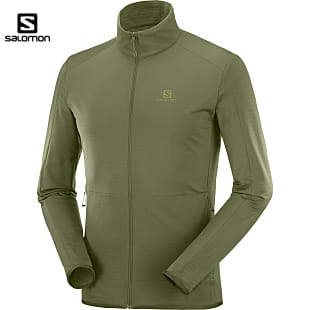 Salomon M OUTRACK FULL ZIP MID, Olive Night