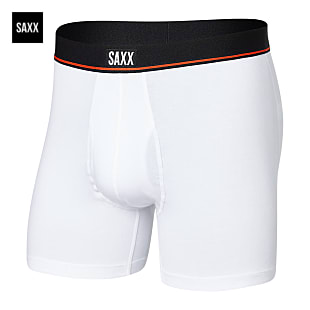 Saxx M NON-STOP STRETCH COTTON BOXER BRIEF, White