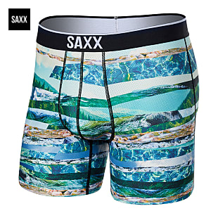 Saxx M VOLT BOXER BRIEF, River Run Stripe - Multi