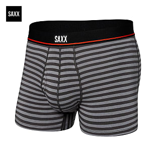 Saxx M NON-STOP STRETCH COTTON TRUNK, Hiker Stripe - Grey