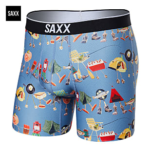 Saxx M VOLT BOXER BRIEF, Water Foul - Washed Teal