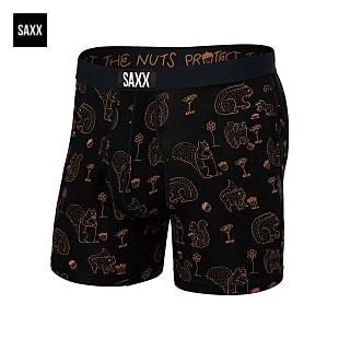 Saxx M ULTRA BOXER BRIEF, What To Play - Black
