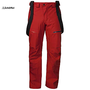 Schoeffel M 3L PANTS VAL D ISERE, High Risk Red