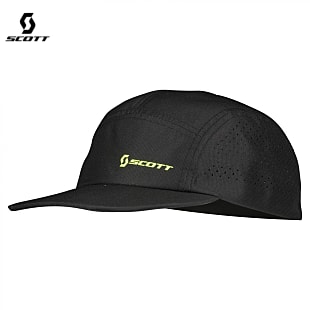 Scott RC RUN 5-PANEL TECH CAP, Black - Yellow