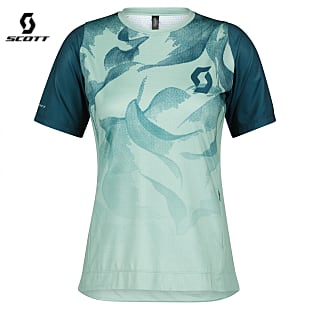 Scott W TRAIL VERTIC PRO S/SL SHIRT (PREVIOUS MODEL), Crystal Pink - Smoked  Green