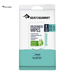 Sea to Summit WILDERNESS WIPES EXTRA LARGE 8-PACK, White