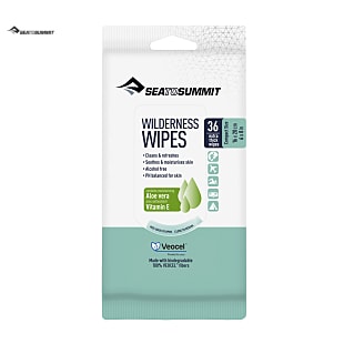 Sea to Summit WILDERNESS WIPES COMPACT 36-PACK, White