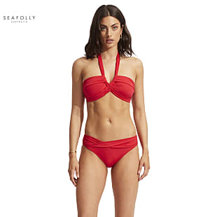 Seafolly W COLLECTIVE TWIST BAND HIPSTER, Chilli Red