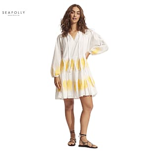 Seafolly W CORSICA EMBROIDERY TIER DRESS, White