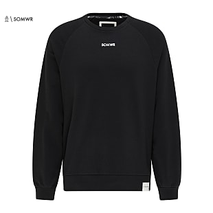 SOMWR M REFRESH SWEATER, Stretch Limo Black