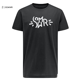 SOMWR M SMILEY TEE, Stretch Limo Black