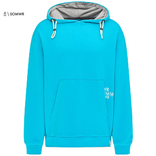SOMWR M SUSTAIN THE PLANET HOODIE, Scuba Blue