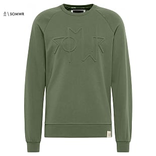 SOMWR M FRESH SWEATER, Thyme Green