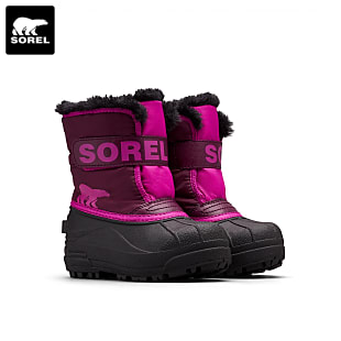 Sorel KIDS SNOW COMMANDER, Purple Dahlia - Groovy Pink