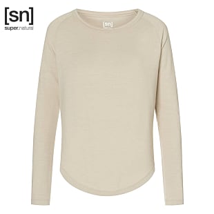 Super.Natural W ESSENTIAL CREW, Oyster Grey