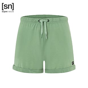 Super.Natural W WIDE SHORTS, Loden Frost