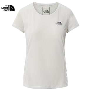 The North Face W CIRCADIAN S/S TEE, TNF White Heather - Tin Grey