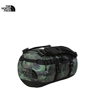 The North Face BASE CAMP DUFFEL XS, Thyme Brushwood Camo Print - TNF Black