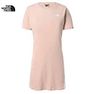 The North Face W SIMPLE DOME TEE DRESS, Evening Sand Pink