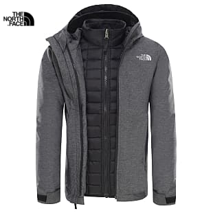 The North Face BOYS THERMOBALL TRICLIMATE JACKET, TNF Medium Grey Heather
