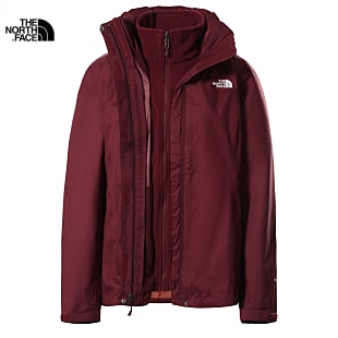 The North Face W EVOLVE II TRICLIMATE JACKET, Regal Red - Regal Red