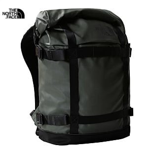 The North Face COMMUTER PACK ROLL TOP, Thyme - TNF Black