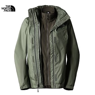 The North Face W EVOLVE II TRICLIMATE JACKET, Thyme - New Taupe Green