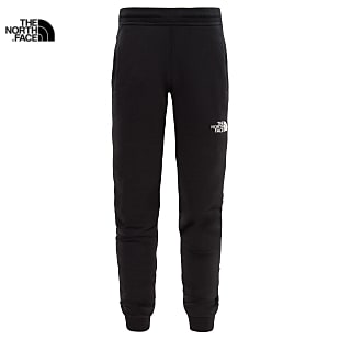 The North Face YOUTH FLEECE PANT, TNF Black - TNF White