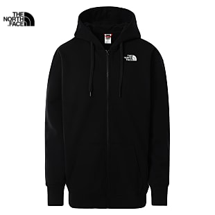 The North Face W OPEN GATE FULL ZIP HOODIE, TNF Black