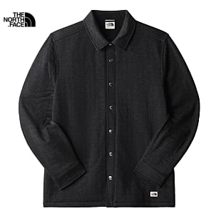 The North Face M LONGS PEAK QUILTED SHACKET, TNF Black - Heather