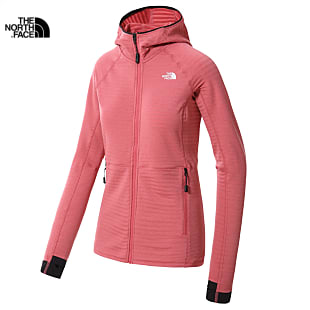 The North Face W CIRCADIAN MIDLAYER HOODIE, Slate Rose Heather