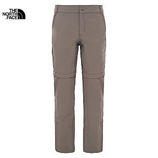 The North Face W EXPLORATION CONVERTIBLE PANT, Weimaraner Brown