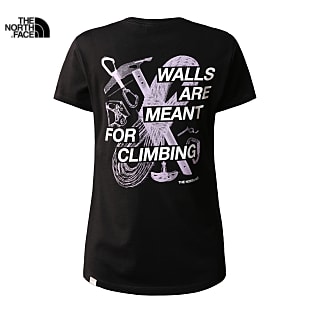 The North Face W S/S OUTDOOR GRAPHIC TEE, Lupine