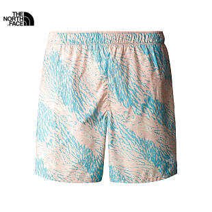 The North Face M LIMITLESS RUN SHORT, Super Sonic Blue Valley Floor Print