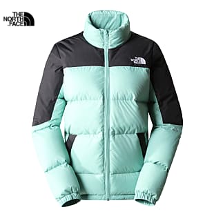 The North Face W DIABLO DOWN JACKET, Shaded Spruce - TNF Black
