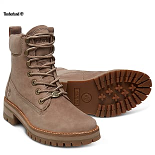 Timberland W COURMAYEUR VALLEY LACE-UP BOOT, Taupe Grey Nubuck