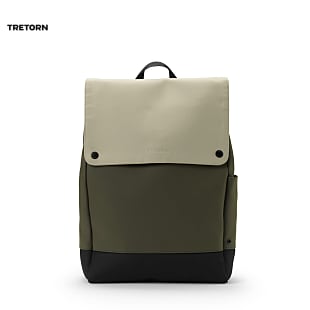 Tretorn WINGS DAYPACK, Sand - Forest Green