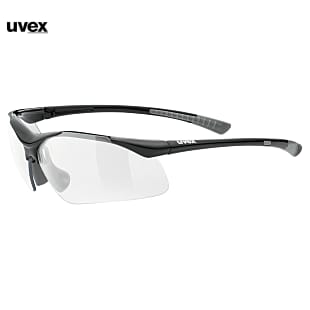 Uvex SPORTSTYLE 223, Black Grey - Clear Cat. 0
