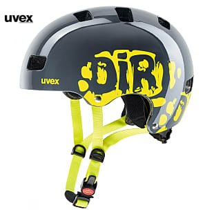 Uvex KID 3, Dirtbike Grey - Lime
