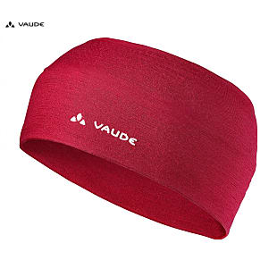 Vaude CASSONS MERINO HEADBAND, Dark Indian Red
