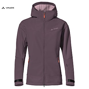 Vaude WOMENS ALL YEAR ELOPE SOFTSHELL JACKET, Flame